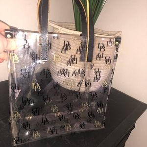 Dooney & Burke clear tote